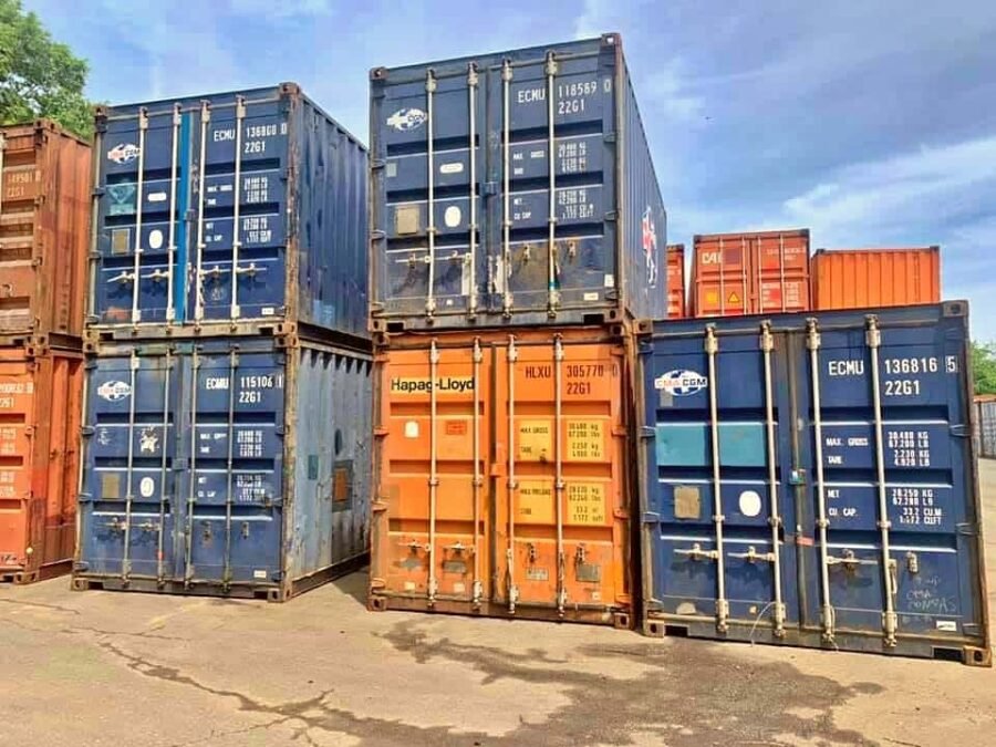 Used 20ft Standard Shipping Container
