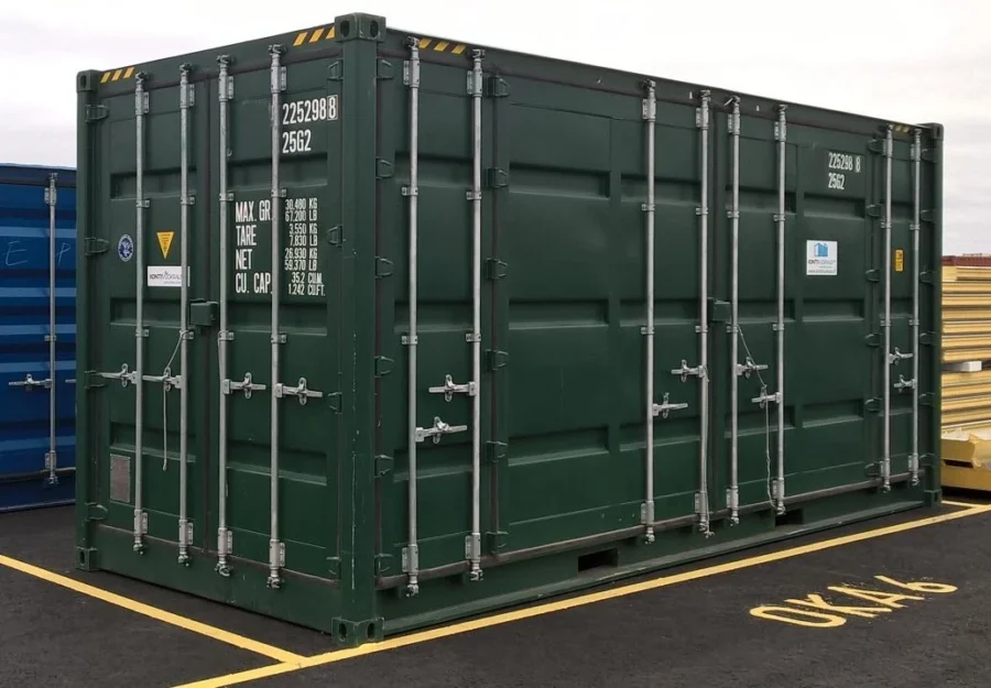 20ft High Cube Open Side Shipping Container