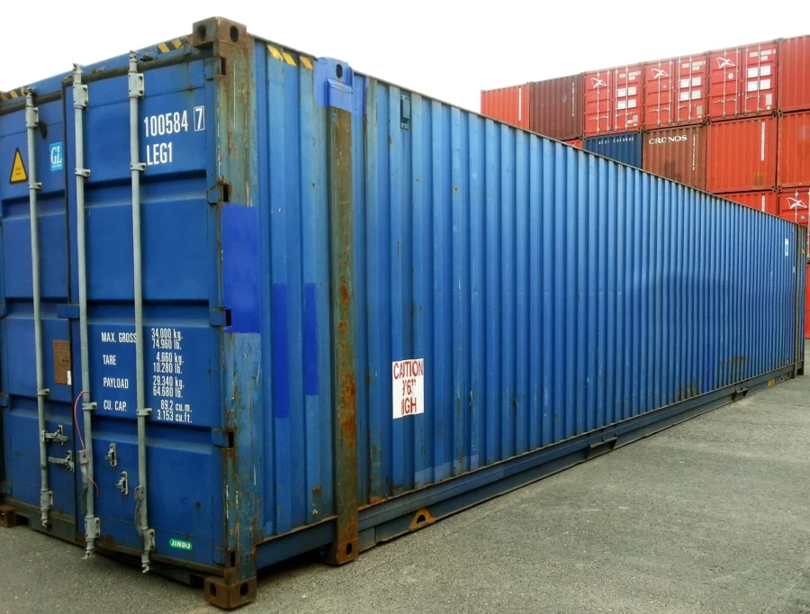 45ft High Cube Pallet Wide Shipping Container